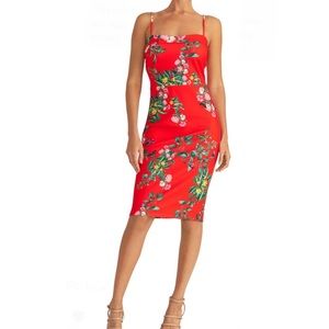 RACHEL Rachel Roy Tropical Print Sheath Dress